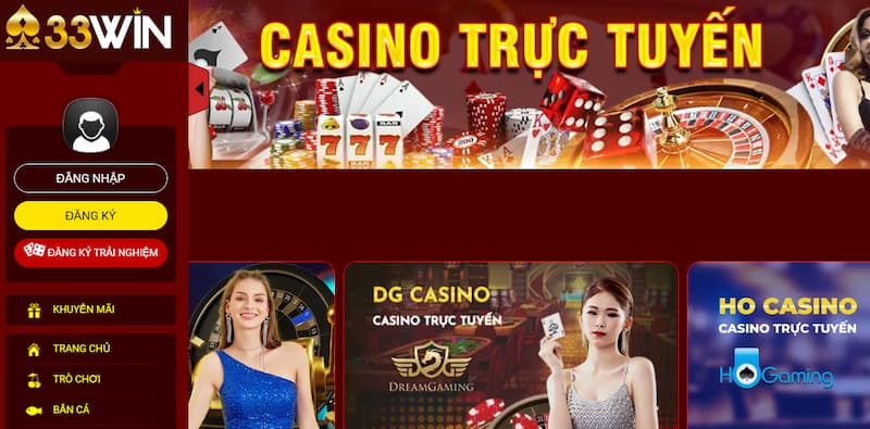 33Win Casino – Điểm Đến Giải Trí Uy Tín Hàng Đầu 2026 3 Khám phá về sảnh 33Win Casino