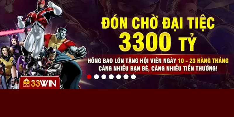 33Win Casino – Điểm Đến Giải Trí Uy Tín Hàng Đầu 2026 6 Chương trình khuyến mãi độc quyền siêu cuốn hút